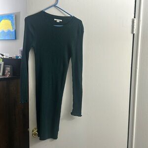 Green American Eagle sweater dress